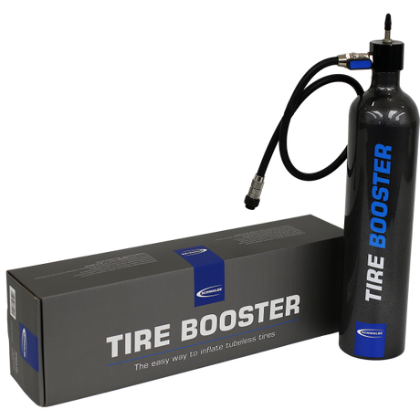 Schwalbe Tire Booster Luftpumpe Tubeless Inklusivgurte 6080.01