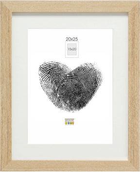 Deknudt frames fotolijst - naturel - passe-partout - 15x20 20x25 cm