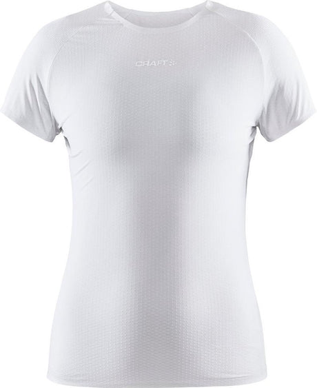 Craft Active Nanoweight SS W Damen-Thermoshirt – Weiß