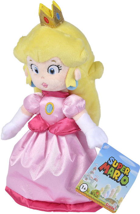 Simba Super Mario Plüsch-Kuscheltier Pfirsich, 27cm