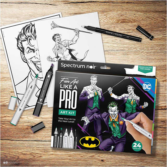 Https: www.cchobby.nl hobbyset-illustration-heroes-and-villains-joker-various-colors-1-box