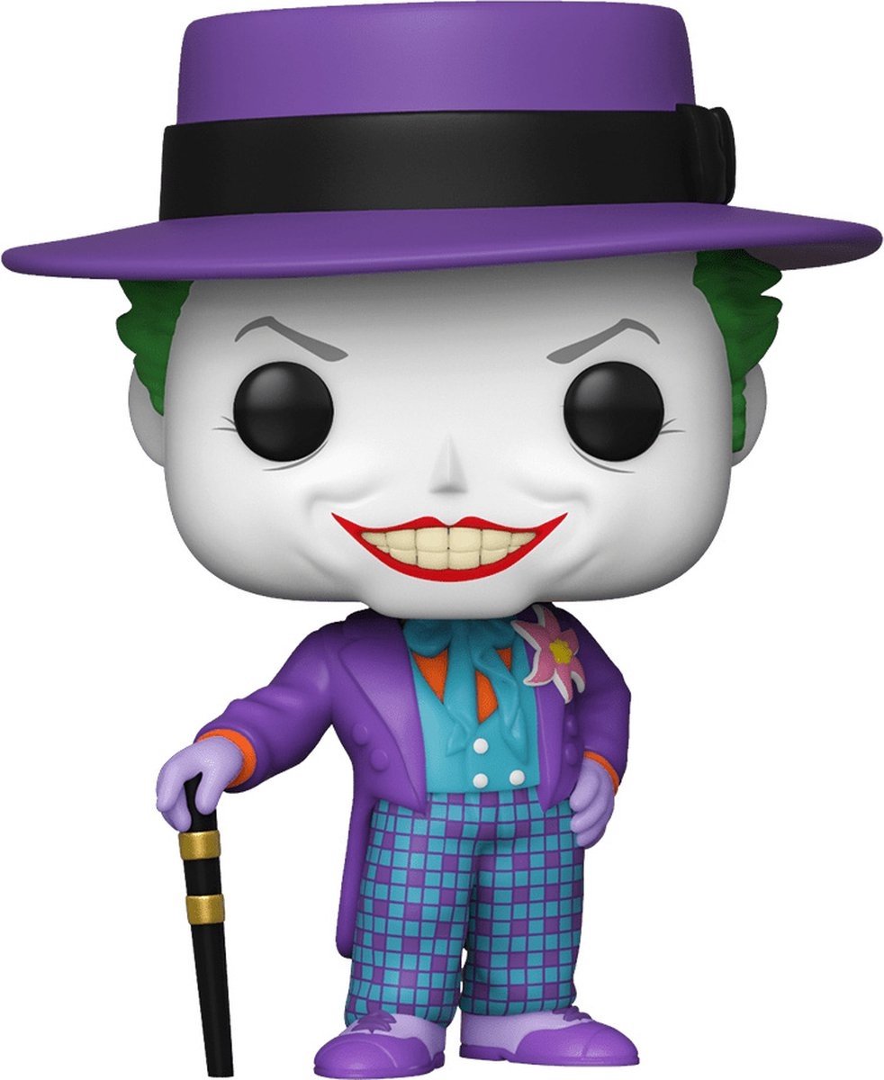 Funko-Pop-Helden: Batman 1989 – Der Joker mit Hat Pop #337