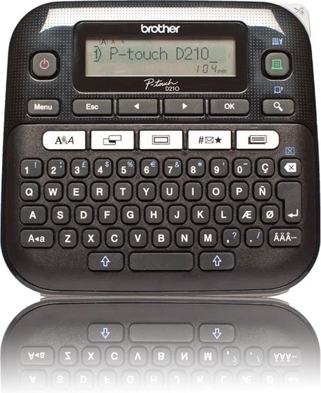 Brother PT-D210 Etikettendrucker Thermotransfer 180 x 180 dpi 20 mm Sek. QWERTZ