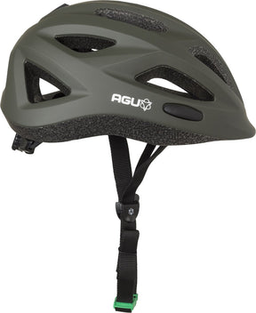 Agu kids go - kinderhelm - in-mold helm - 48-54 cm - veiligheid - zichtbaarheid - en1080 standaard - groen