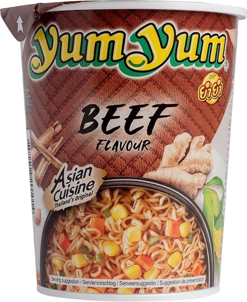Yum yum rund bami soep cup 12x