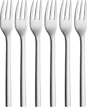 Wmf nuova – Kuchengabeln – 6 Stück – Edelstahl – elegantes Design – spülmaschinenfest