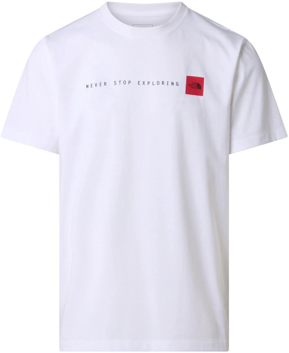 The North Face M NSE REG SS Tee-Graphic Herren-Outdoor-Shirt – TNF White