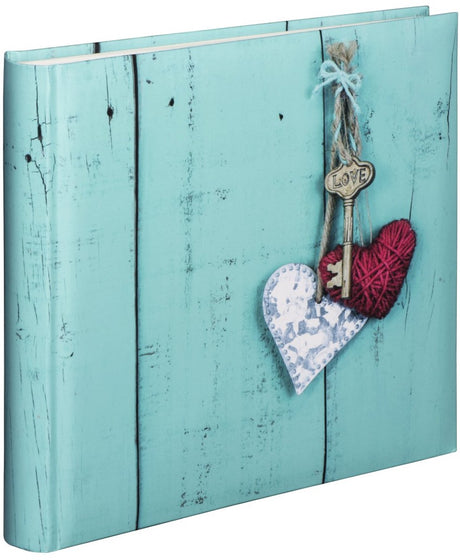 Hama Album XL Rustico 30x30 cm 100 weiße Seiten #039;s Love Key