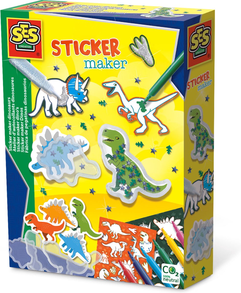 Machen Sie SES-Dino-Aufkleber | 8 Stück
