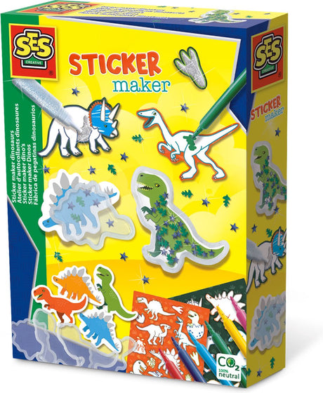 Machen Sie SES-Dino-Aufkleber | 8 Stück