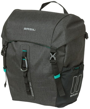 Basilikum Discovery 365d Single Fahrradbeutel M - Leicht, kompakt, wasserdicht - schwarz