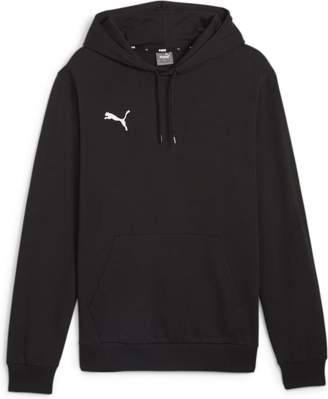 Puma teamgoal casuals hoody heren sporttrui - black- white l