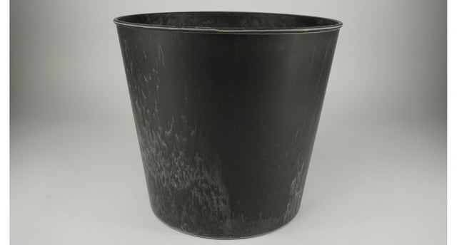Pot rond grijs d27 h25cm