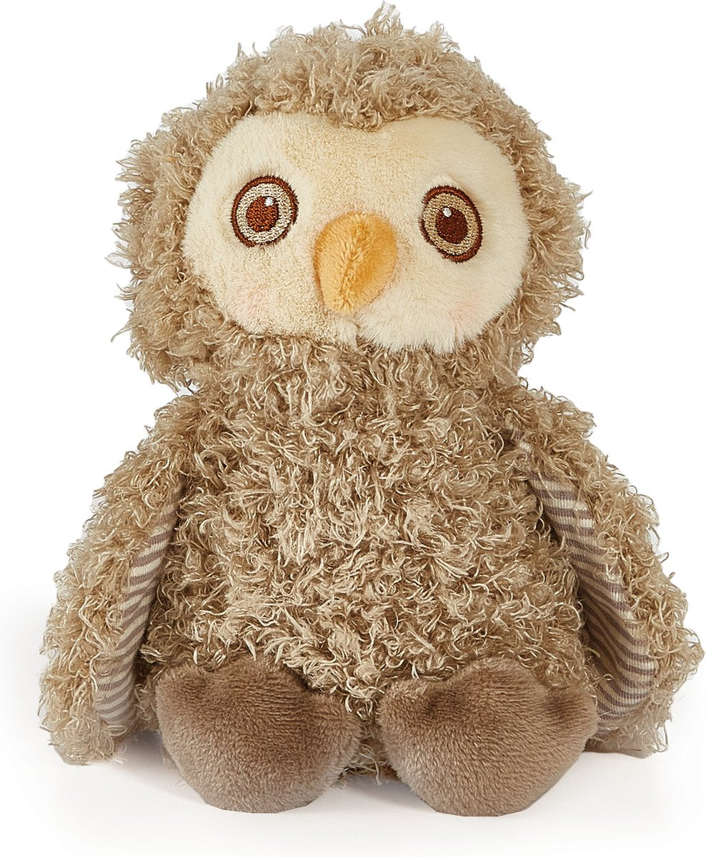 Hasen von der Lorbeereule Kuscheltier - Stofftier - Blink the Owl - gestickte Details - 20 cm - braun