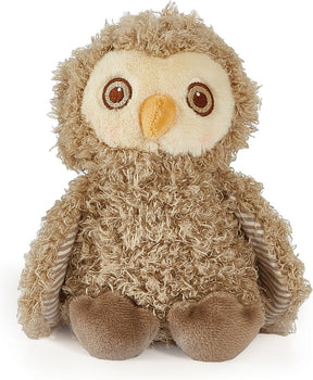 Hasen von der Lorbeereule Kuscheltier - Stofftier - Blink the Owl - gestickte Details - 20 cm - braun