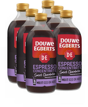 Douwe egberts espresso concentrate chocolate 6 x 485 ml