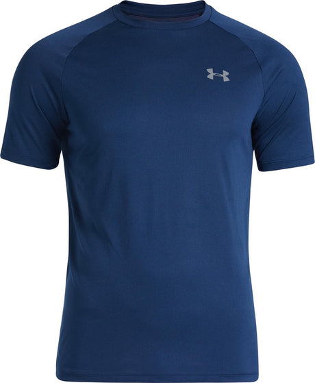 Under armor ua tech 2.0 ss tee-blu men's sports shirt - academy - graphite