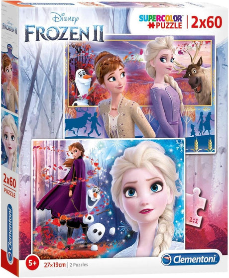 Clementoni Puzzle 2x60 Teile Frozen 2