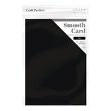 Craft Perfect von Tonic Studios Craft Perfect • glatter Karton, A4, 240 g, tiefschwarz, 5 Stück