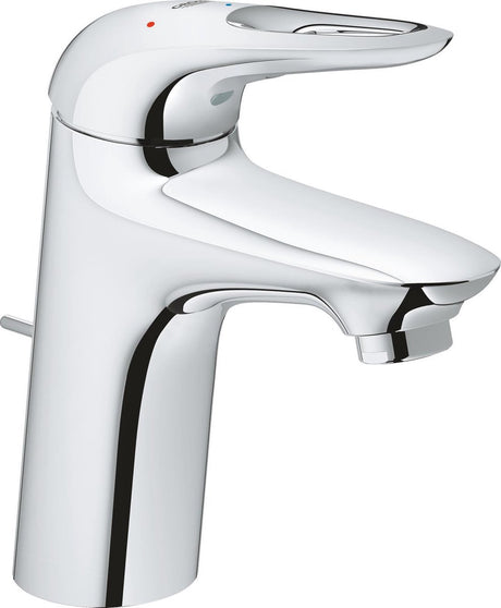 Grohe Eurostyle neue Waschtischarmatur – mittlerer Auslauf – mit ausziehbarem Ablaufgarnitur – wassersparend