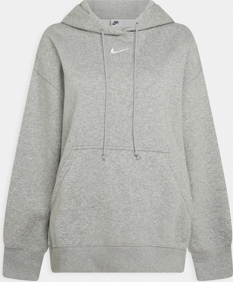 Nike W NSW Phnx Flc OS Po Hoodie Damen-Sportpullover – Grau – Größe XS