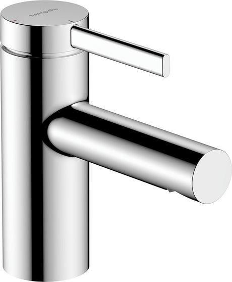 Hansgrohe – Zesis S – Waschtisch-Mischbatterie – Einhebelbedienung – Kaltstart-Energieeinsparung – Push-Open-Ablauf – 70 mm Größe – Chrom
