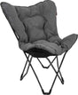Bo-camp - urban outdoor - vlinderstoel - grainger - m - nika - grijs