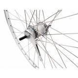 Shimano achterwiel 28 inch zac2000 aluminium - nexus 3-remnaaf - zilver