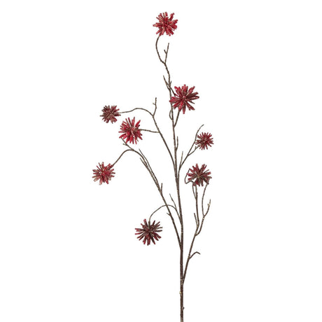 Roberts collection kunstbloem camptotheca 102cm rood