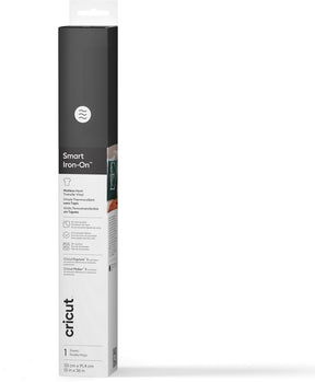 Cricut Smart Iron-On™ Schwarz, keine Matte erforderlich – Wärmetransfer-Vinyl (36 Zoll)