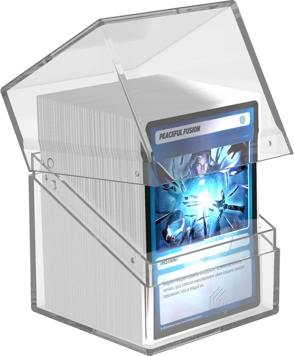 Ultimate guard boulder 100+ clear - transparent