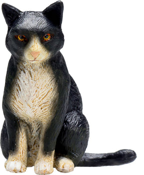Mojo Farmland sitzende Katze schwarz und weiß – 387371