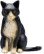 Mojo Farmland sitzende Katze schwarz und weiß – 387371