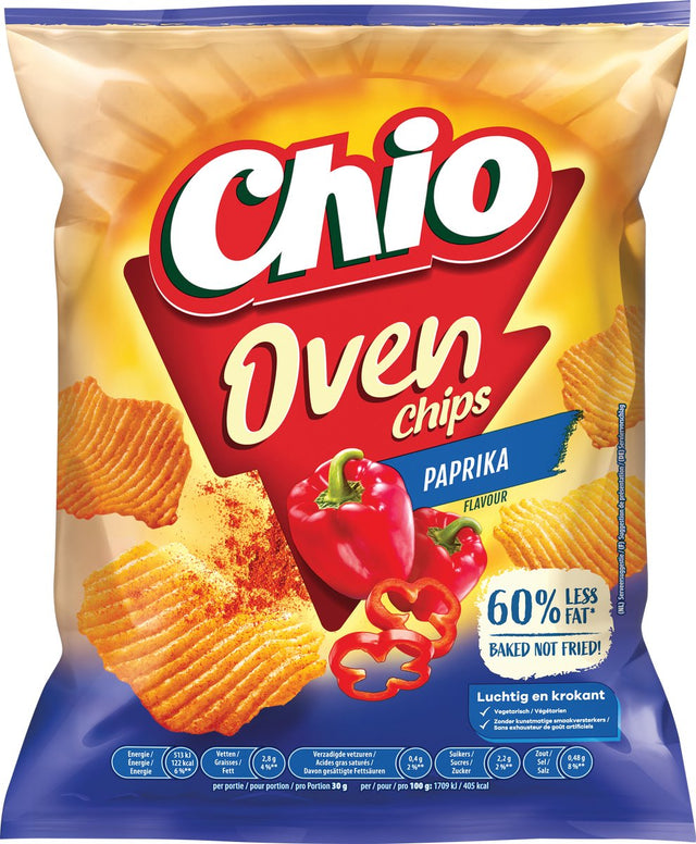 Chio oven chips paprika - chips - 10 x 125 gram