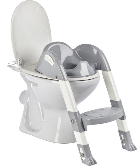 Konges sløjd thermobaby wc-reduzierer mit stufen kiddyloo grau