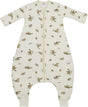 Meyco Baby Robin Baby Winter-Schlafoverall-Pullover mit festen Ärmeln – mehrfarbig – 80 cm – 2,5 Tog