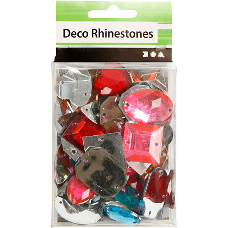 Https: www.cchobby.nl Rhinestones-Size-10-17-mm-ca. 50-Stück-verschiedene-Farben-15-gr-1-Box