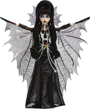 Monster high skullector elvira, meesteres van het duister pop