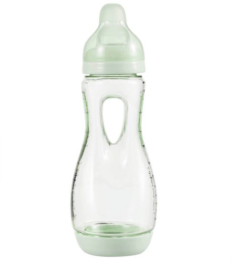 Difrax Babyflaschengriff – 240 ml – hellgrün – 1 Stück – Anti-Kolik