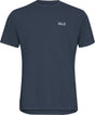 Jack Wolfskin Vonnan Graphic T M Herren Outdoor-Shirt – Midnight Sky