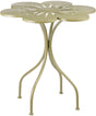 Mica decorations fleuri bistrotafel - h73 x ø70 cm - ijzer - groen