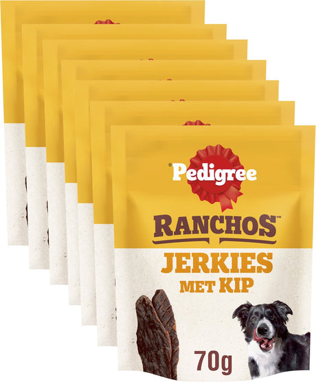 Pedigree Hundesnacks – Ranchos Jerkies – Huhn – 7x70g