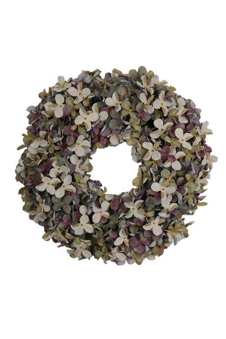 Roberts collection hortensia krans ø45cm blauw