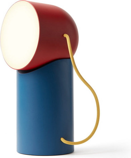 Lexon design orbe portable led lamp - red yellow blue