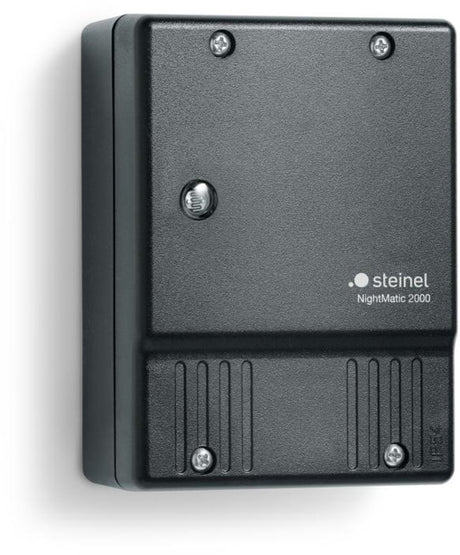 Steinel Dämmerungsschalter für den Außenbereich Nightmatic 2000 – IP54 – Schwarz