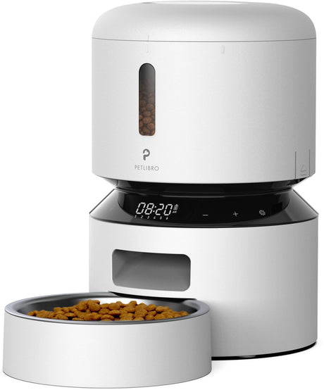 Automatischer Futternapf von Petlibro – Futternapf für Katzen – 3 l – Weiß