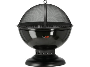 Lund stalen kachel met rooster 54cm