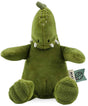 Trixie Kuscheltier Mr. Dino – 0m+ – schön als Geburtsgeschenk – recycelter Stoff