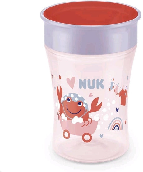 Nuk magic 360 babybeker 230ml blauw - oefenbeker