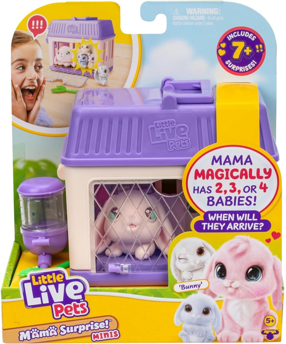 Spectron Little Live Pets Mama Surprise Mini-Spielset Kaninchen